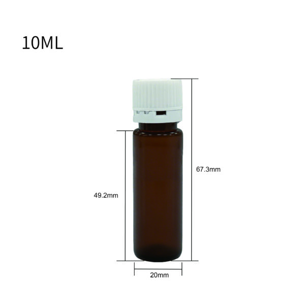 10ML oral liquid plastic bottle